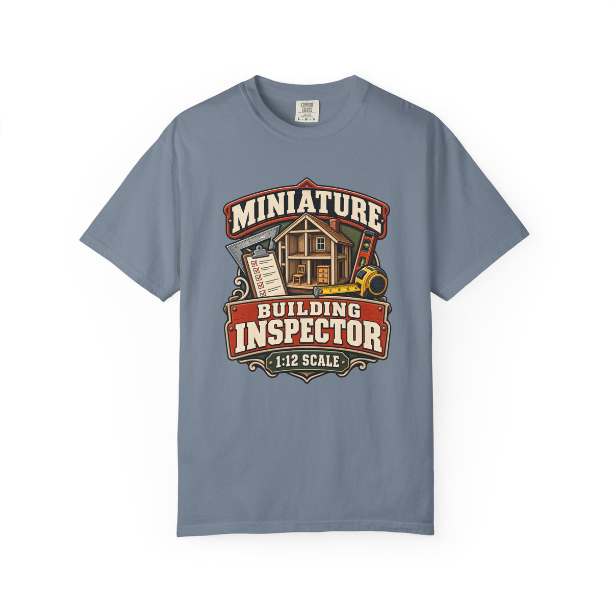 Miniature Building Inspector T-Shirt | 1:12 Scale Miniaturist Tee