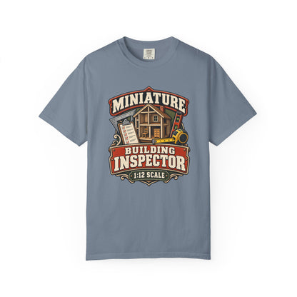 Miniature Building Inspector T-Shirt | 1:12 Scale Miniaturist Tee