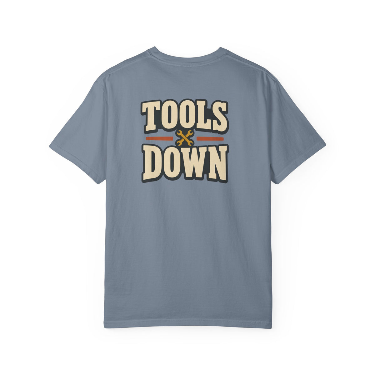 Tools Down T-Shirt | Retro Garage Workwear Tee