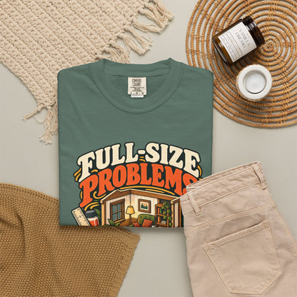 Vintage miniature room graphic tee for 1:12 scale hobbyists