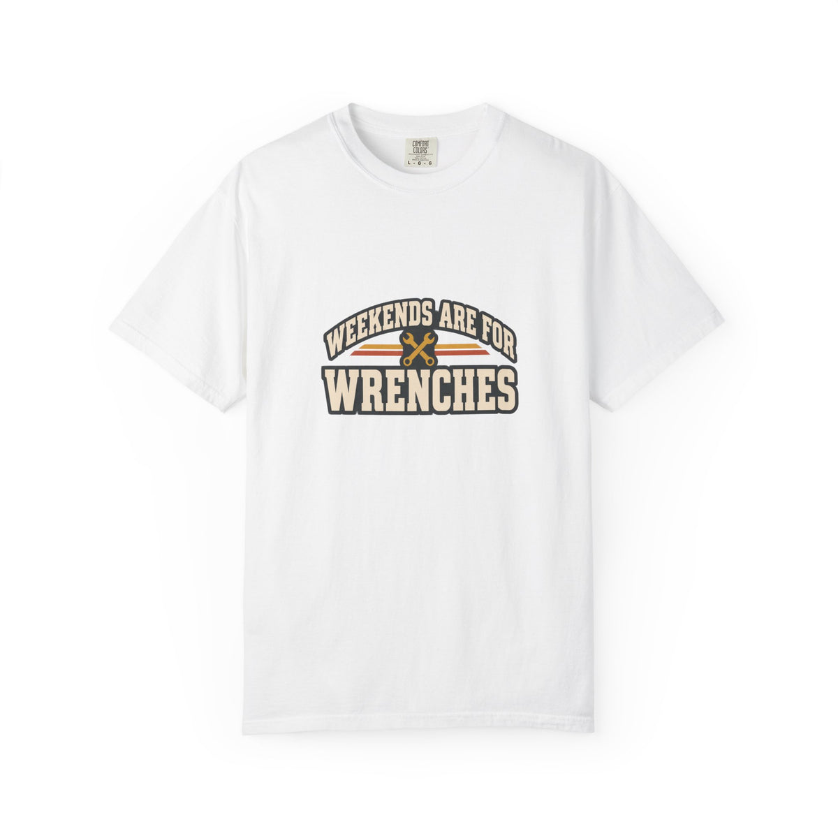 WEEKENDS ARE FOR WRENCHES T-Shirt | Retro Workshop Tee