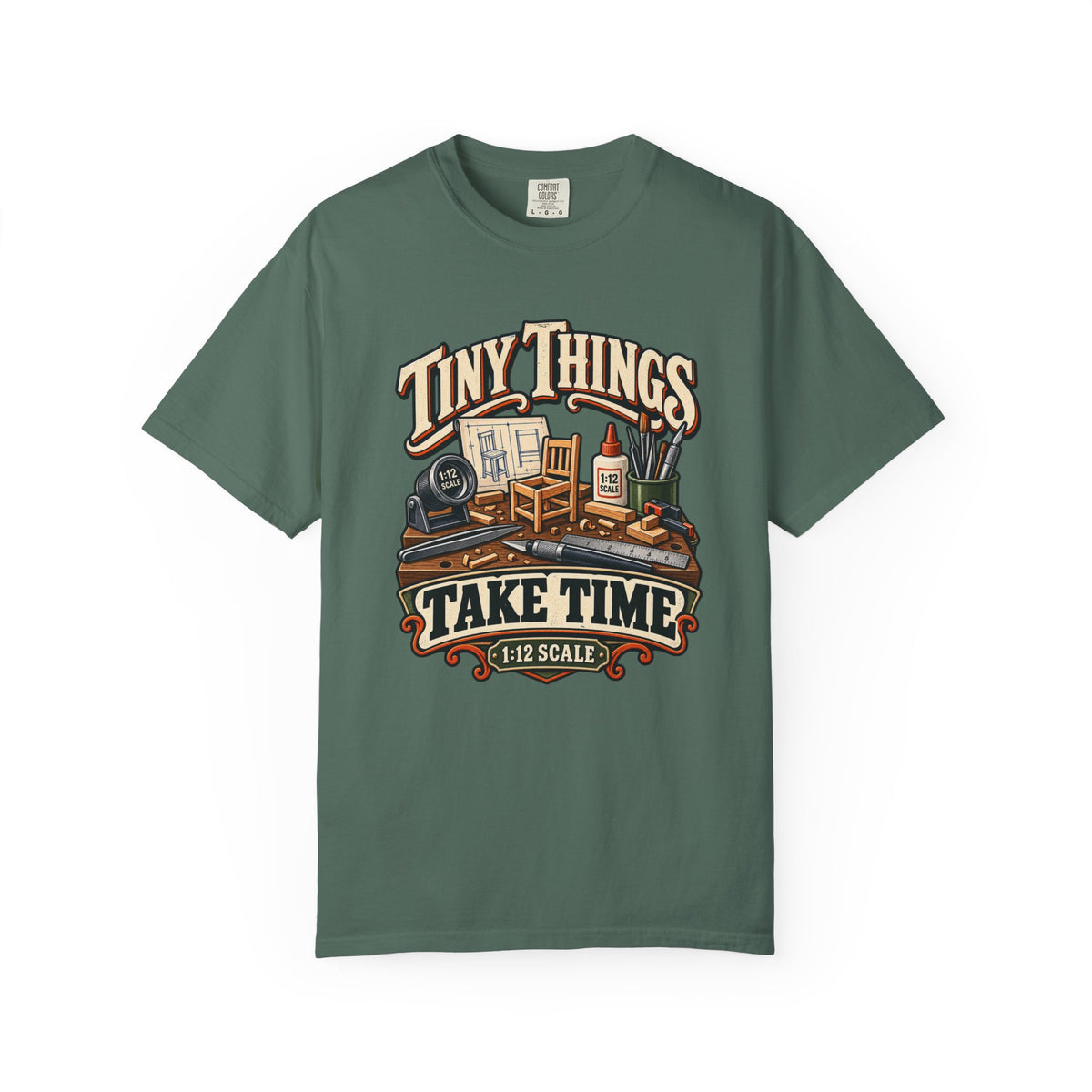 Tiny Things Take Time T-Shirt | 1:12 Scale Miniaturist Tee