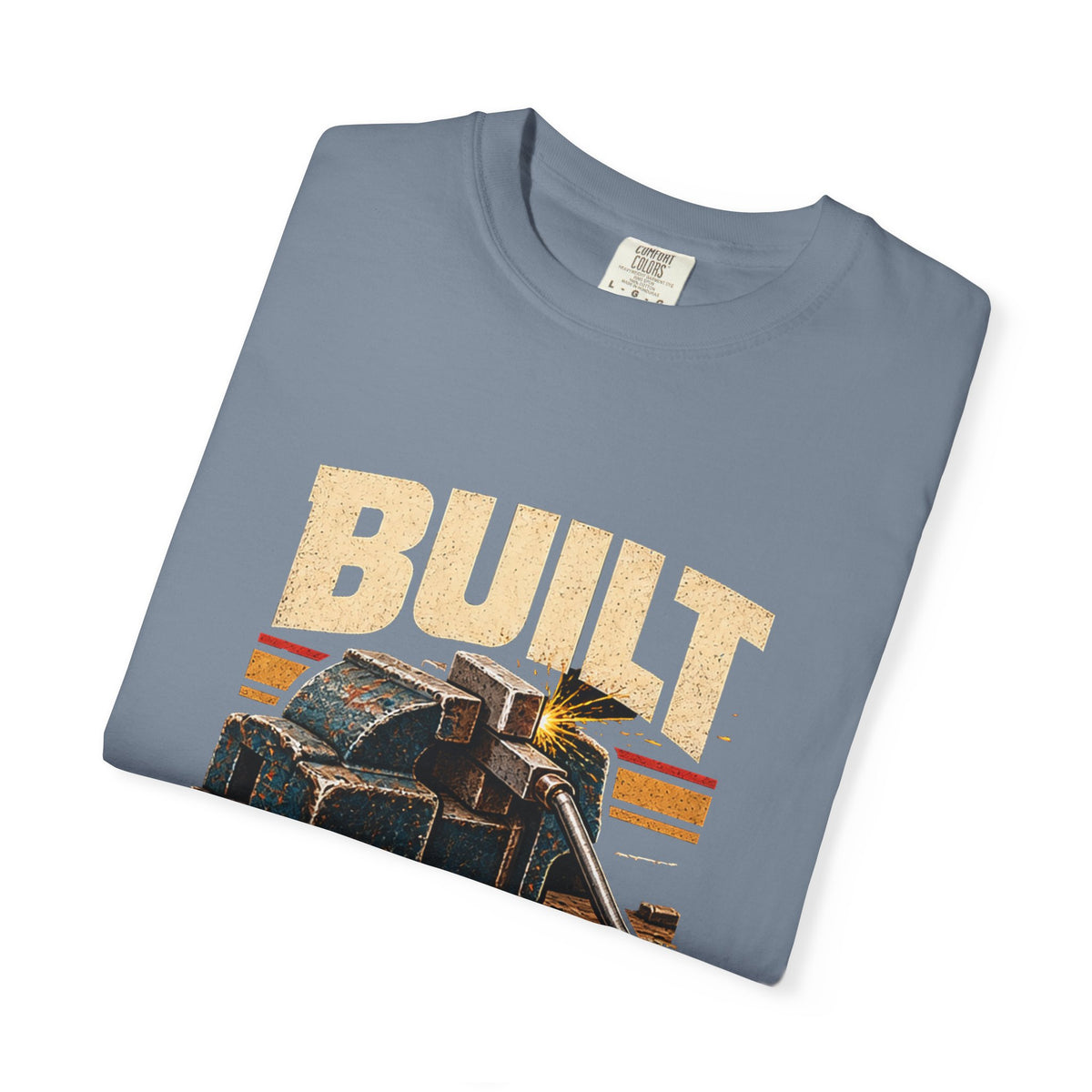 Built Not Bought T-Shirt | Retro Garage Workshop Tee