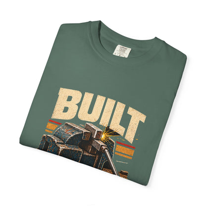 Built Not Bought T-Shirt | Retro Garage Workshop Tee