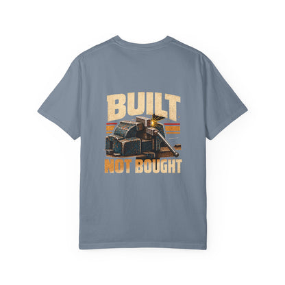Built Not Bought T-Shirt | Retro Garage Workshop Tee