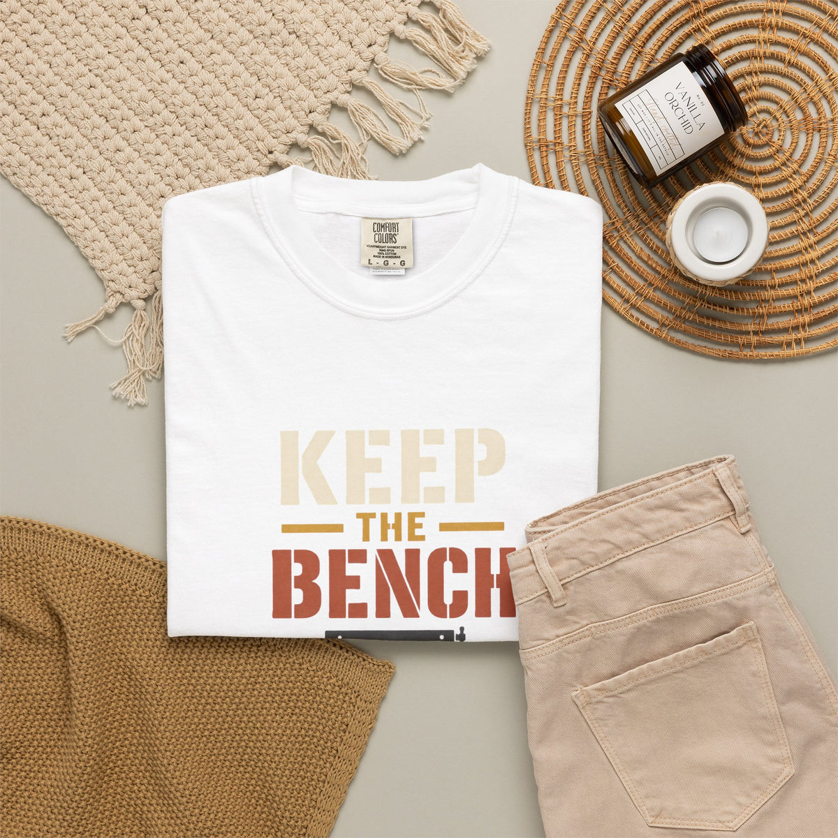 KEEP THE BENCH CLEAR T-Shirt | Retro Workshop Tee