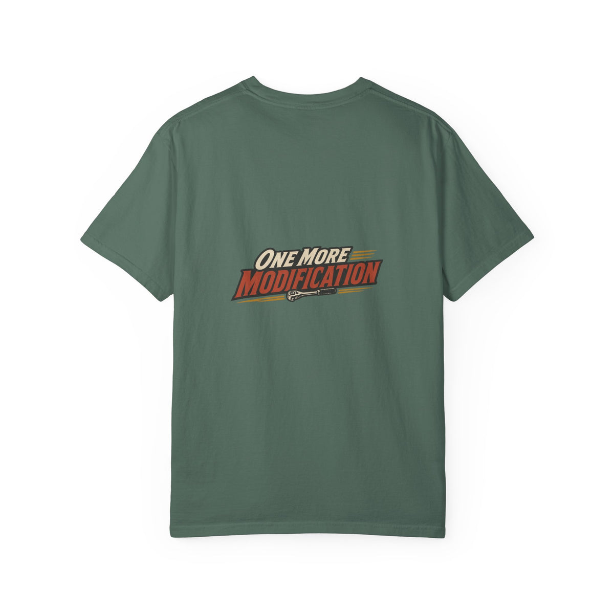 ONE MORE MODIFICATION T-Shirt | Retro Workshop Tee