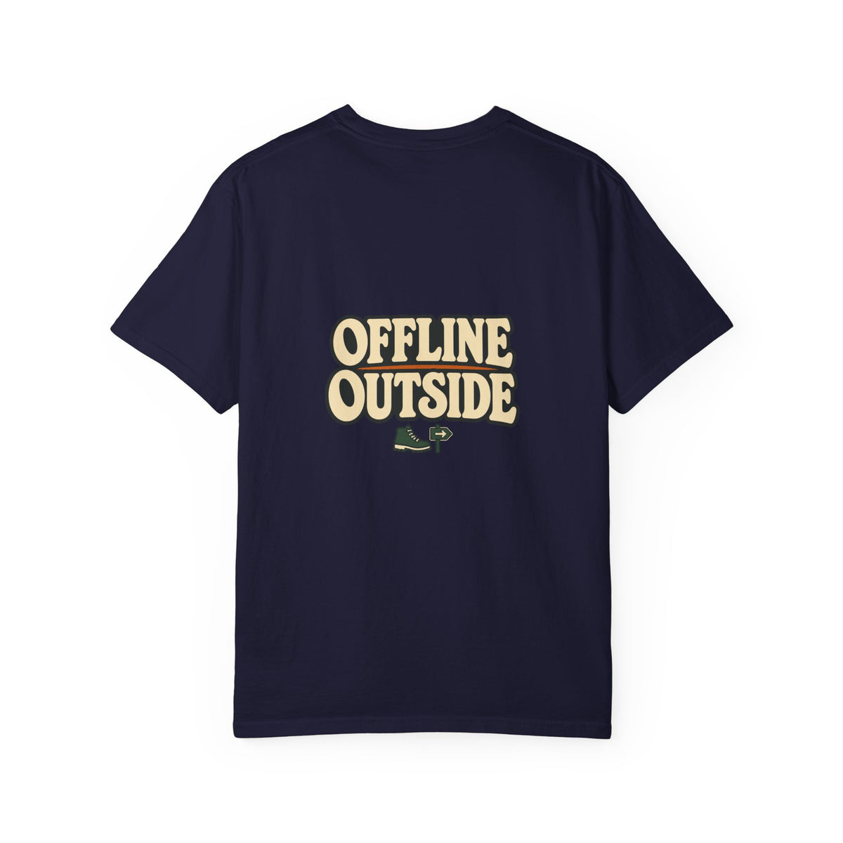 Offline Outside T-Shirt | Retro Outdoor Adventure Tee