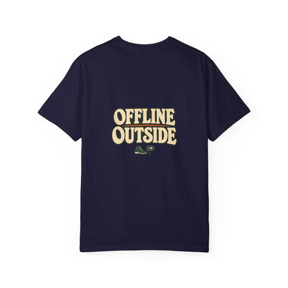 Offline Outside T-Shirt | Retro Outdoor Adventure Tee
