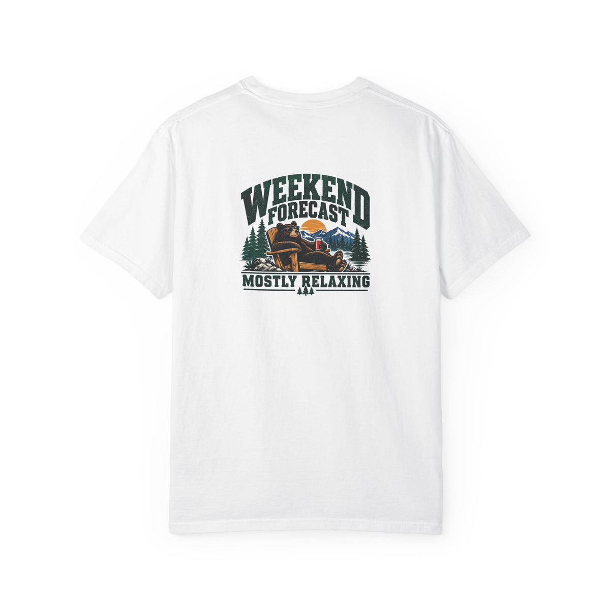 Weekend Forecast: Mostly Relaxing T-Shirt | Retro Outdoor Bear Tee