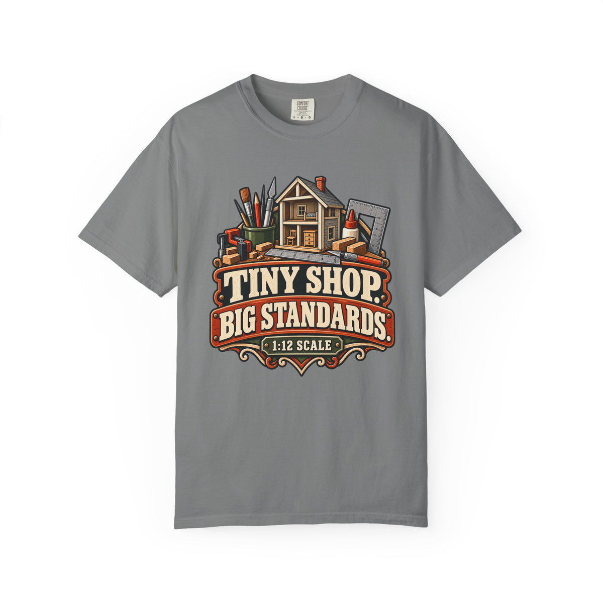 Tiny Shop. Big Standards. T-Shirt | 1:12 Scale Miniaturist Tee
