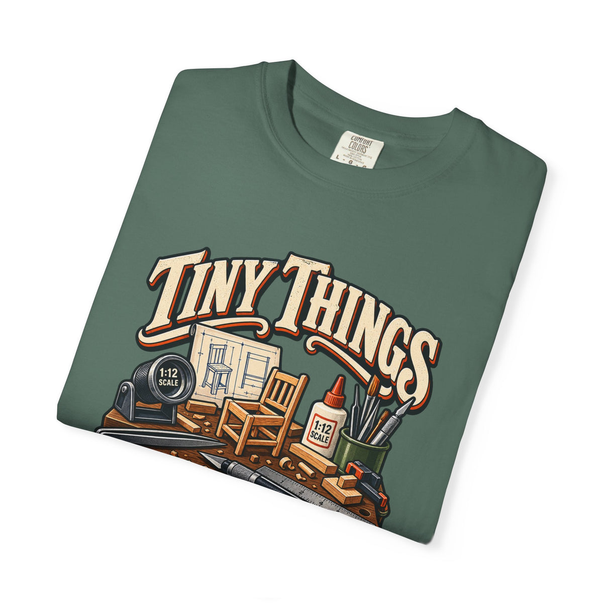Tiny Things Take Time T-Shirt | 1:12 Scale Miniaturist Tee