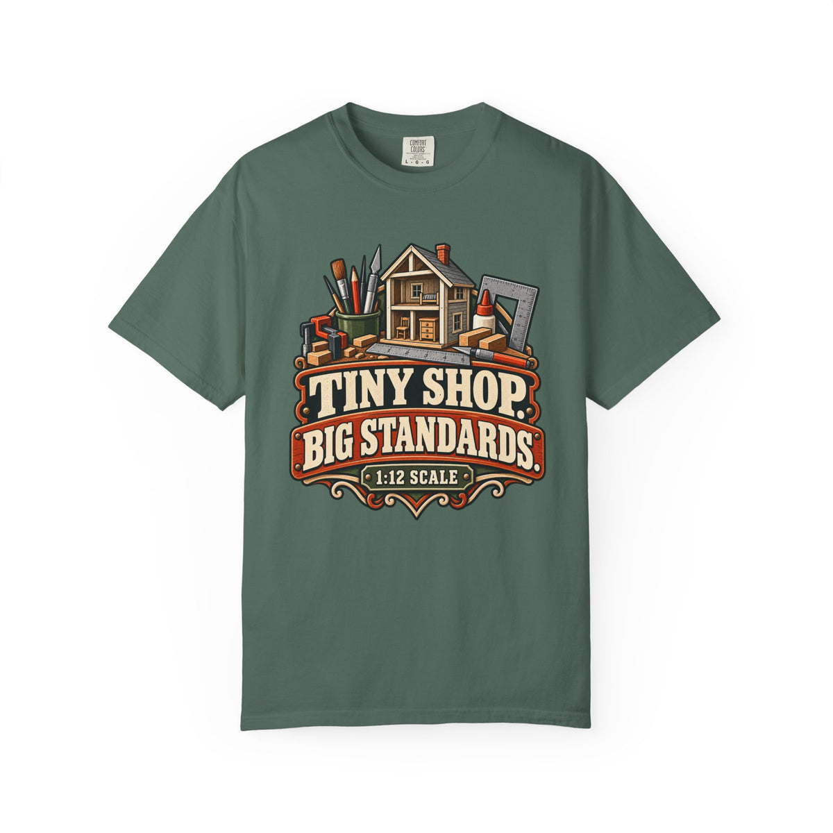 Tiny Shop. Big Standards. T-Shirt | 1:12 Scale Miniaturist Tee