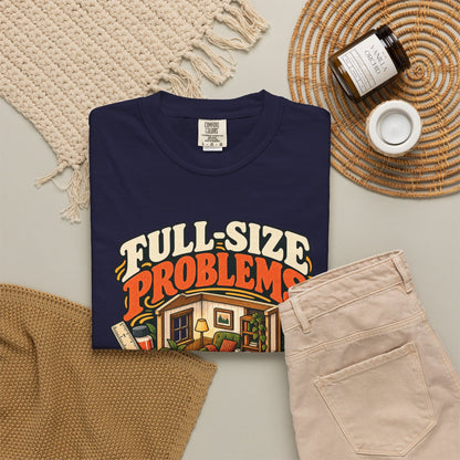 Vintage miniature room graphic tee for 1:12 scale hobbyists