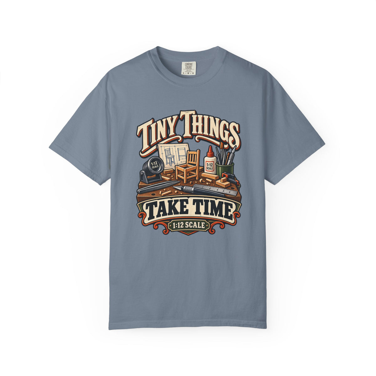 Tiny Things Take Time T-Shirt | 1:12 Scale Miniaturist Tee