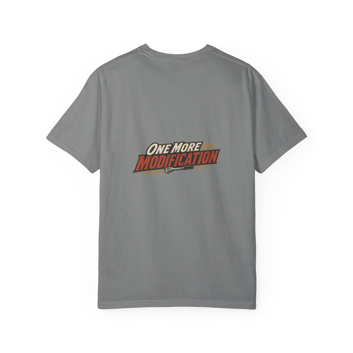 ONE MORE MODIFICATION T-Shirt | Retro Workshop Tee