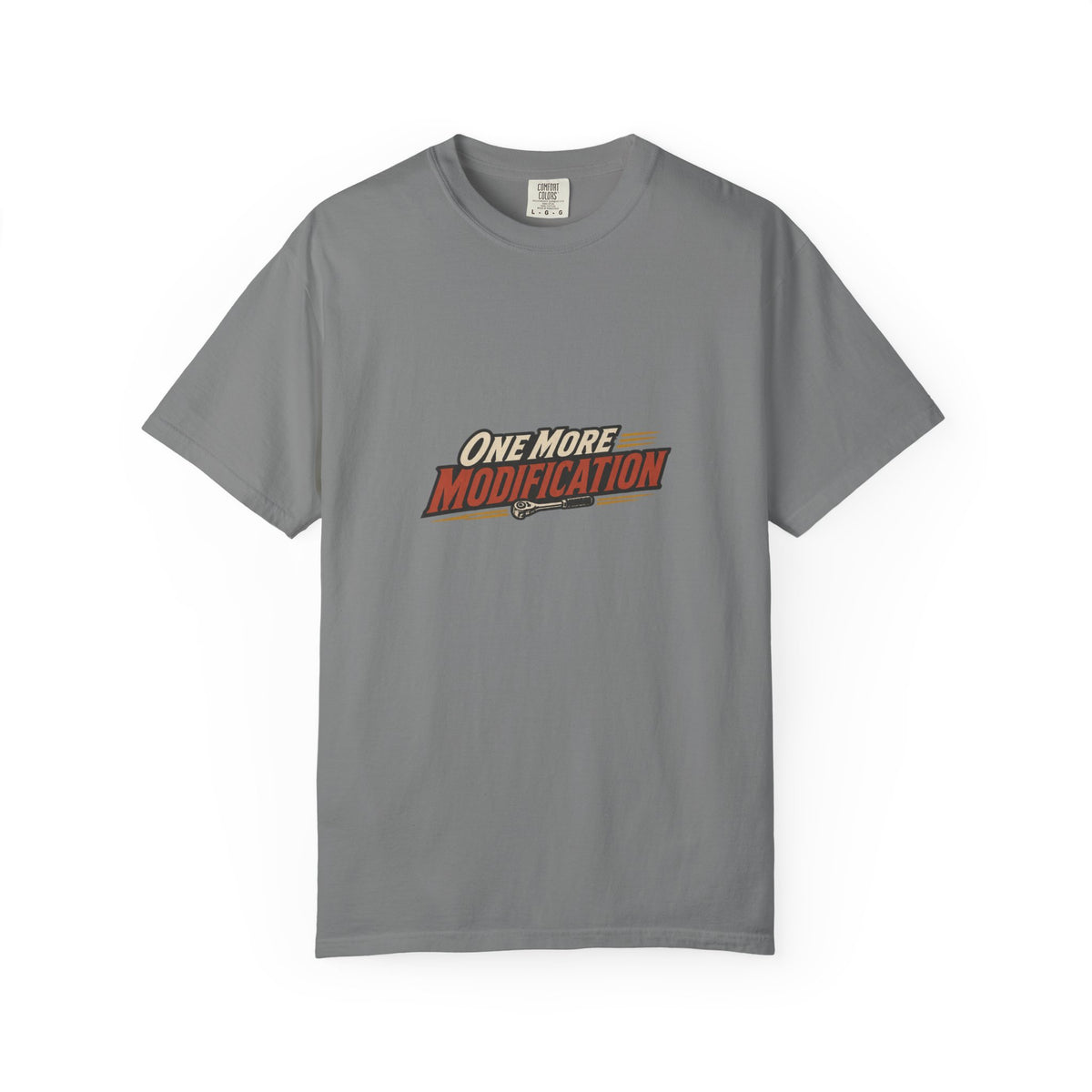ONE MORE MODIFICATION T-Shirt | Retro Workshop Tee