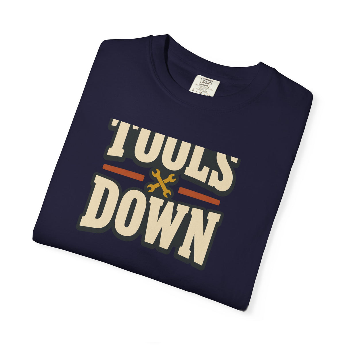 Tools Down T-Shirt | Retro Garage Workwear Tee