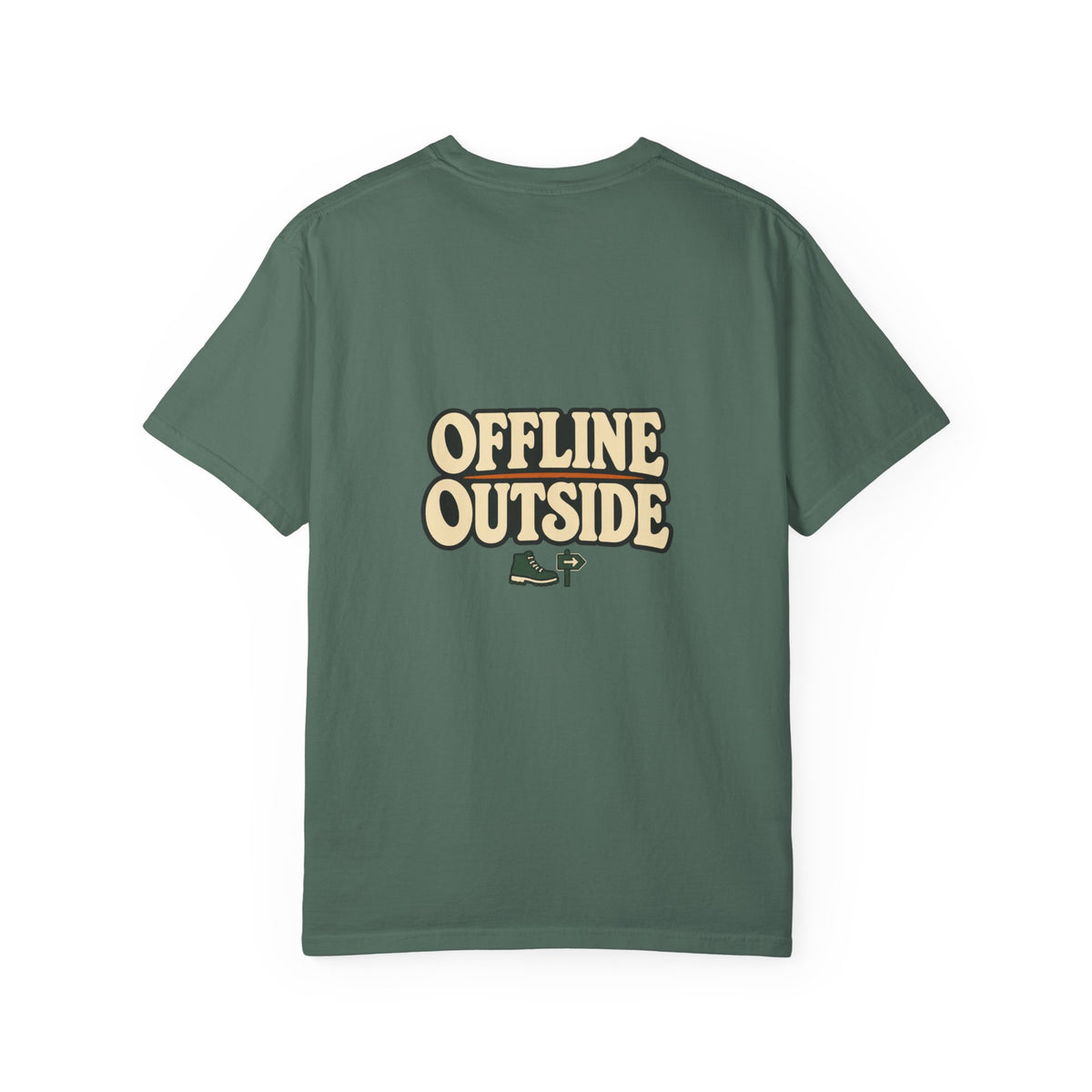 Offline Outside T-Shirt | Retro Outdoor Adventure Tee