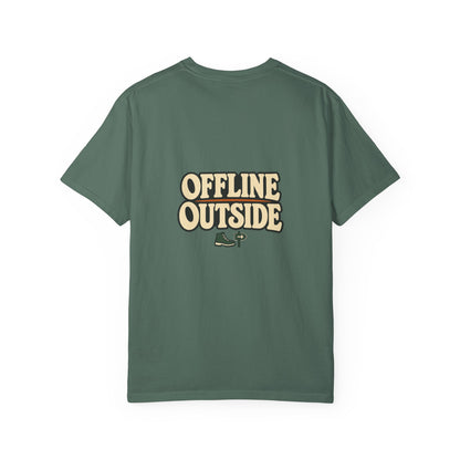Offline Outside T-Shirt | Retro Outdoor Adventure Tee