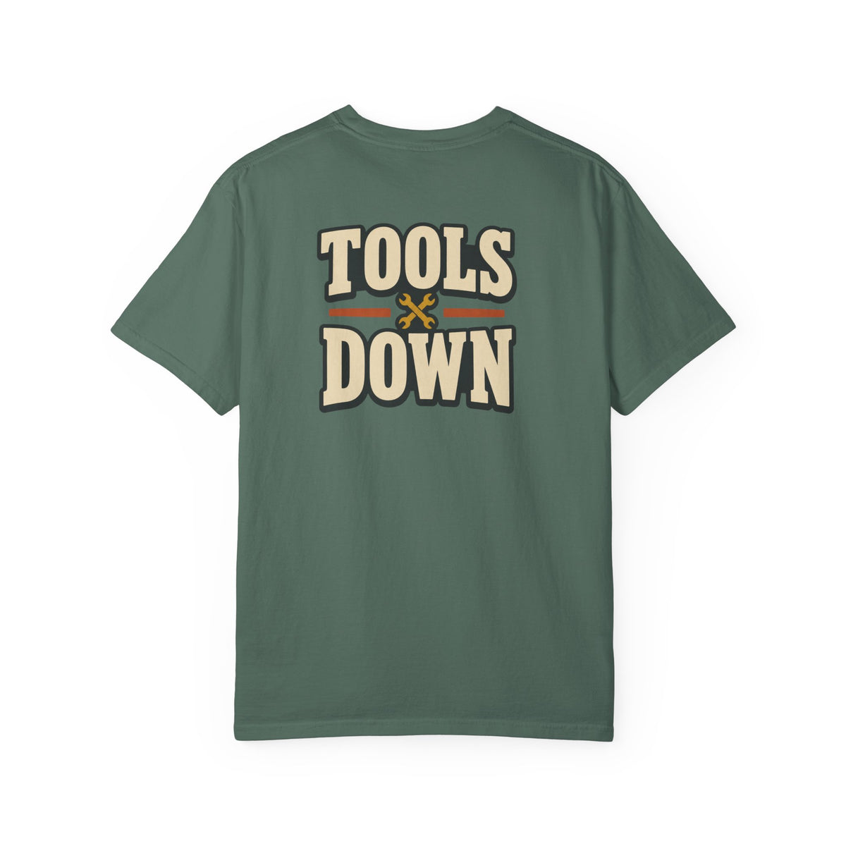 Tools Down T-Shirt | Retro Garage Workwear Tee