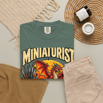 Miniaturist Dragon T-Shirt | Miniature Painting Hobby Tee