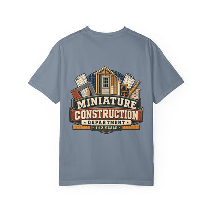 Miniature Construction Department 1:12 scale miniaturist T-shirt