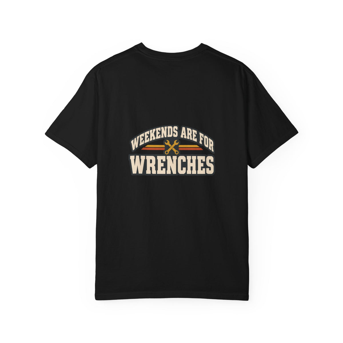 WEEKENDS ARE FOR WRENCHES T-Shirt | Retro Workshop Tee