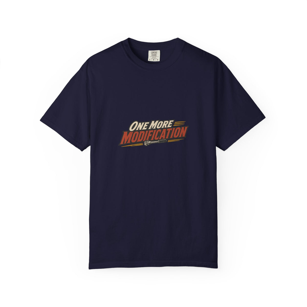 ONE MORE MODIFICATION T-Shirt | Retro Workshop Tee