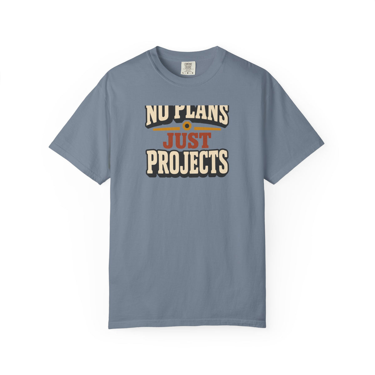 No Plans Just Projects T-Shirt | Retro Workshop Tee