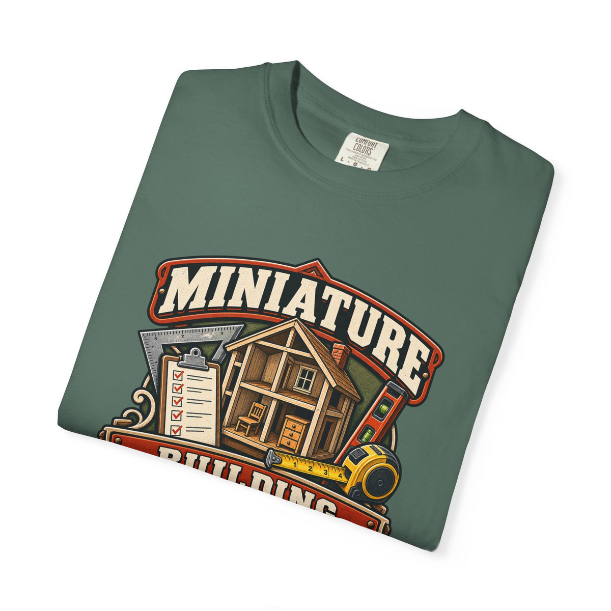 Miniature Building Inspector T-Shirt | 1:12 Scale Miniaturist Tee