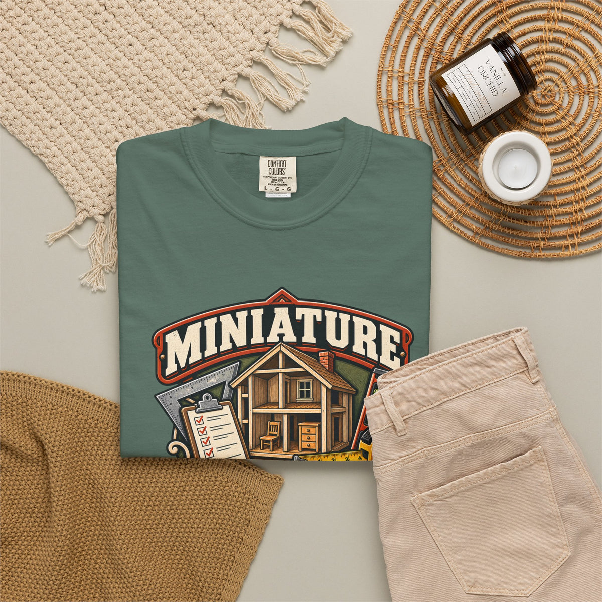 Miniature Building Inspector T-Shirt | 1:12 Scale Miniaturist Tee