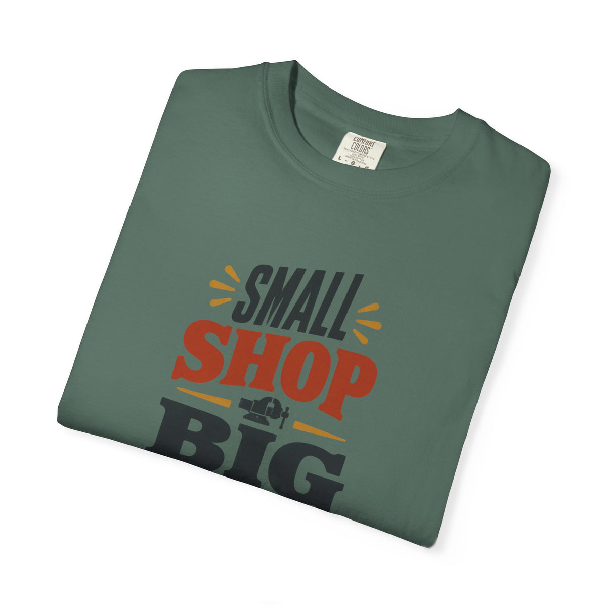 SMALL SHOP BIG IDEAS T-Shirt | Retro Workshop Tee