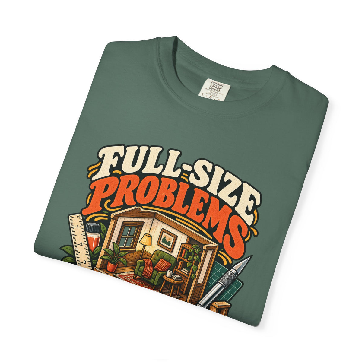 Comfort Colors miniaturist shirt for dollhouse builders and miniature makers