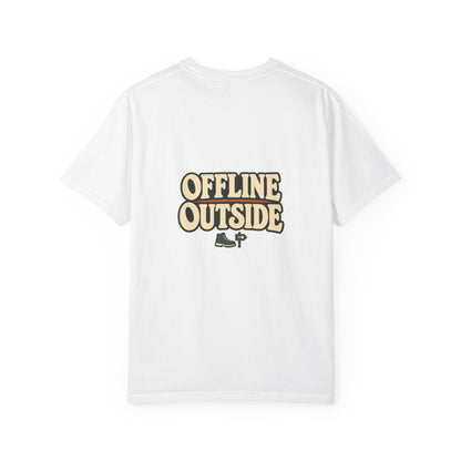 Offline Outside T-Shirt | Retro Outdoor Adventure Tee