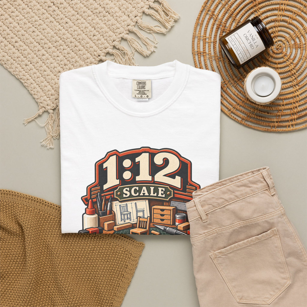 1:12 Scale Workshop T-Shirt | Miniaturist Maker Tee