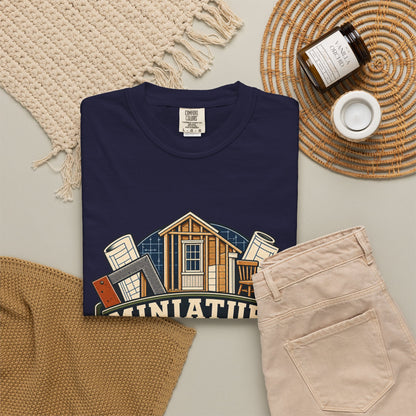 Miniature Construction Department T-Shirt | 1:12 Scale Miniaturist Tee