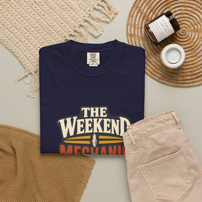 THE WEEKEND MECHANIC T-Shirt | Retro Workshop Tee