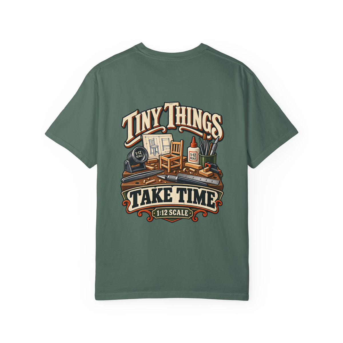 Tiny Things Take Time T-Shirt | 1:12 Scale Miniaturist Tee