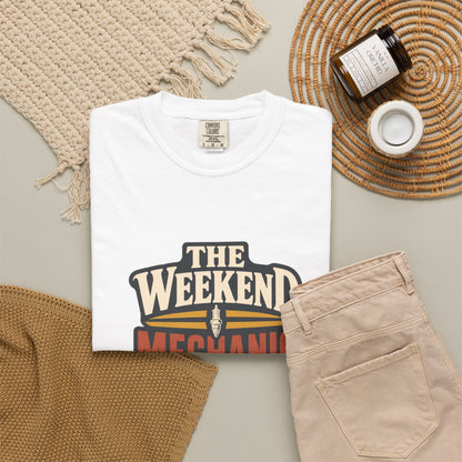 THE WEEKEND MECHANIC T-Shirt | Retro Workshop Tee