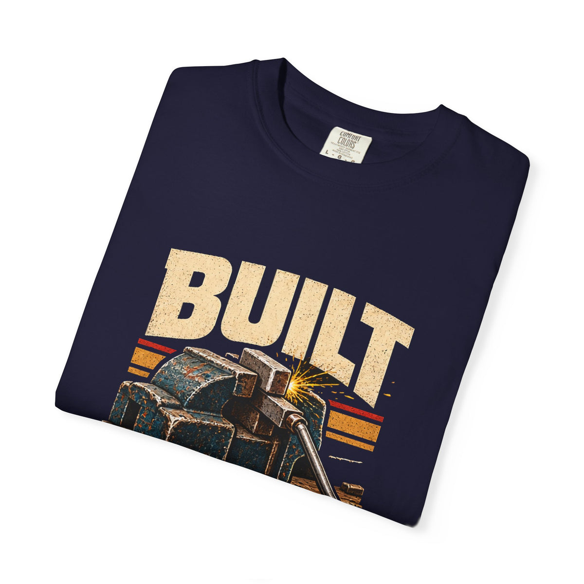 Built Not Bought T-Shirt | Retro Garage Workshop Tee