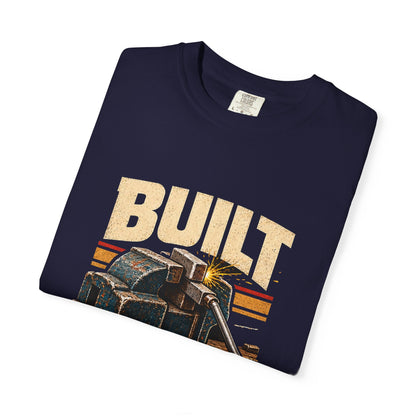 Built Not Bought T-Shirt | Retro Garage Workshop Tee
