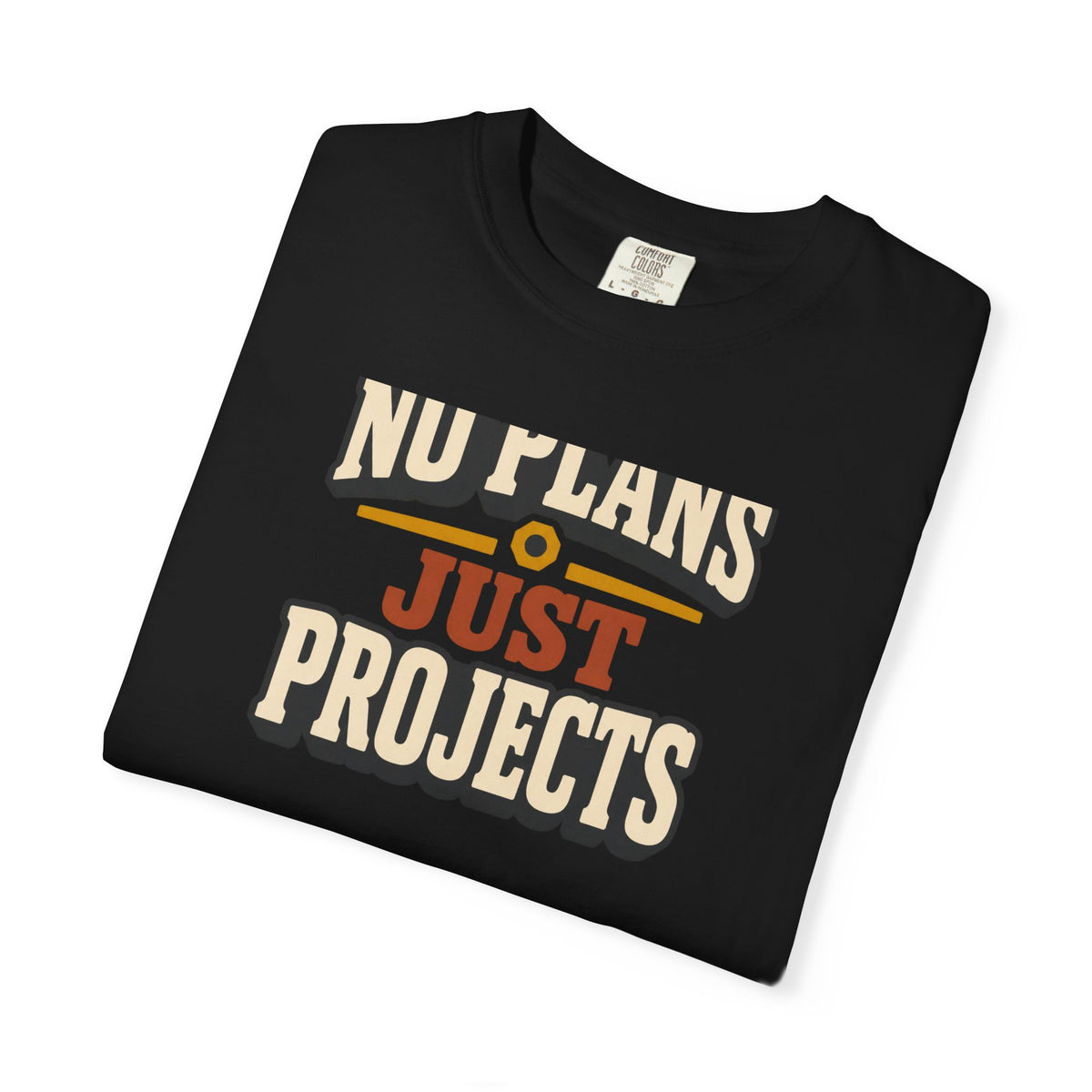 No Plans Just Projects T-Shirt | Retro Workshop Tee