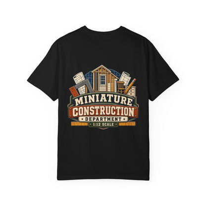 Miniature Construction Department T-Shirt | 1:12 Scale Miniaturist Tee