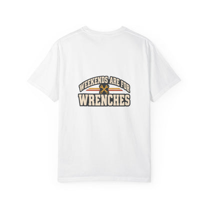 WEEKENDS ARE FOR WRENCHES T-Shirt | Retro Workshop Tee