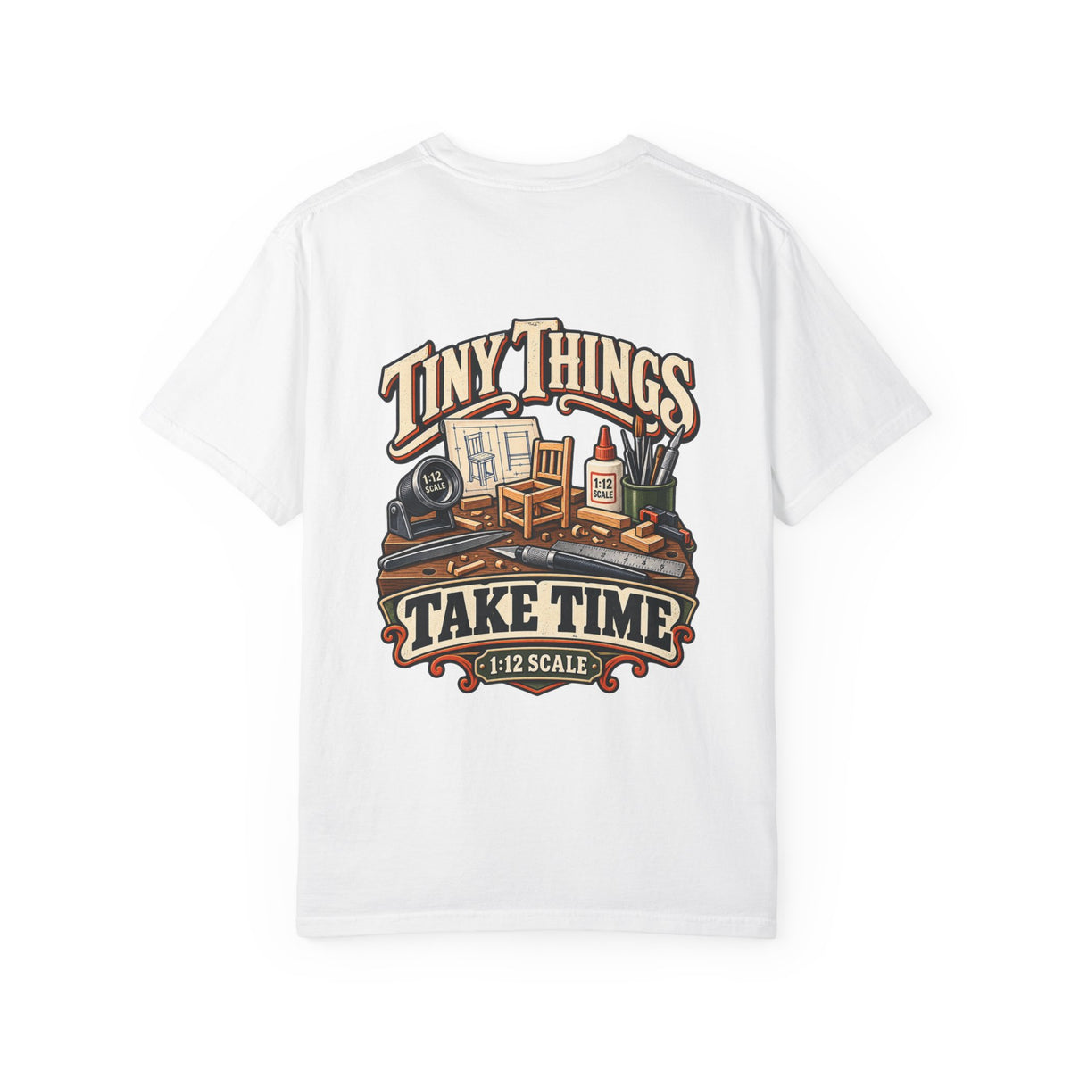 Tiny Things Take Time T-Shirt | 1:12 Scale Miniaturist Tee