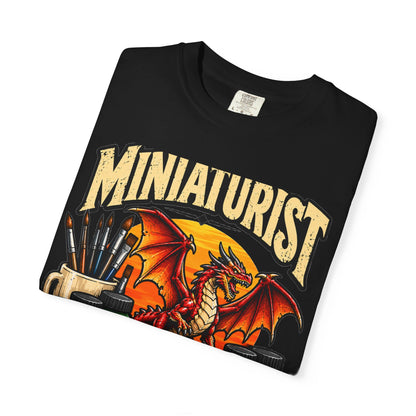 Miniaturist Dragon T-Shirt | Miniature Painting Hobby Tee