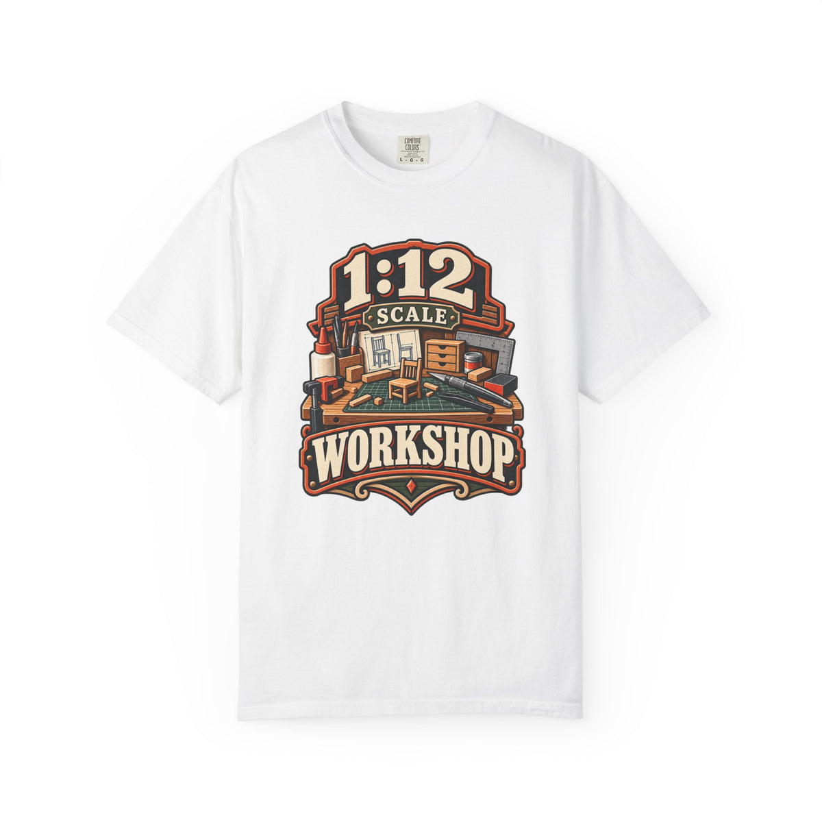 1:12 Scale Workshop T-Shirt | Miniaturist Maker Tee