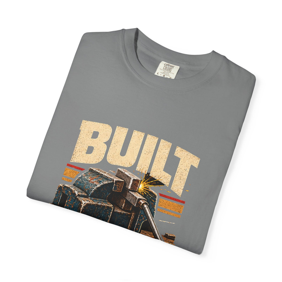 Built Not Bought T-Shirt | Retro Garage Workshop Tee