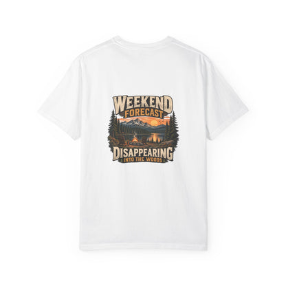 Weekend Forecast: Disappearing into the Woods T-Shirt | Retro Outdoor Tee